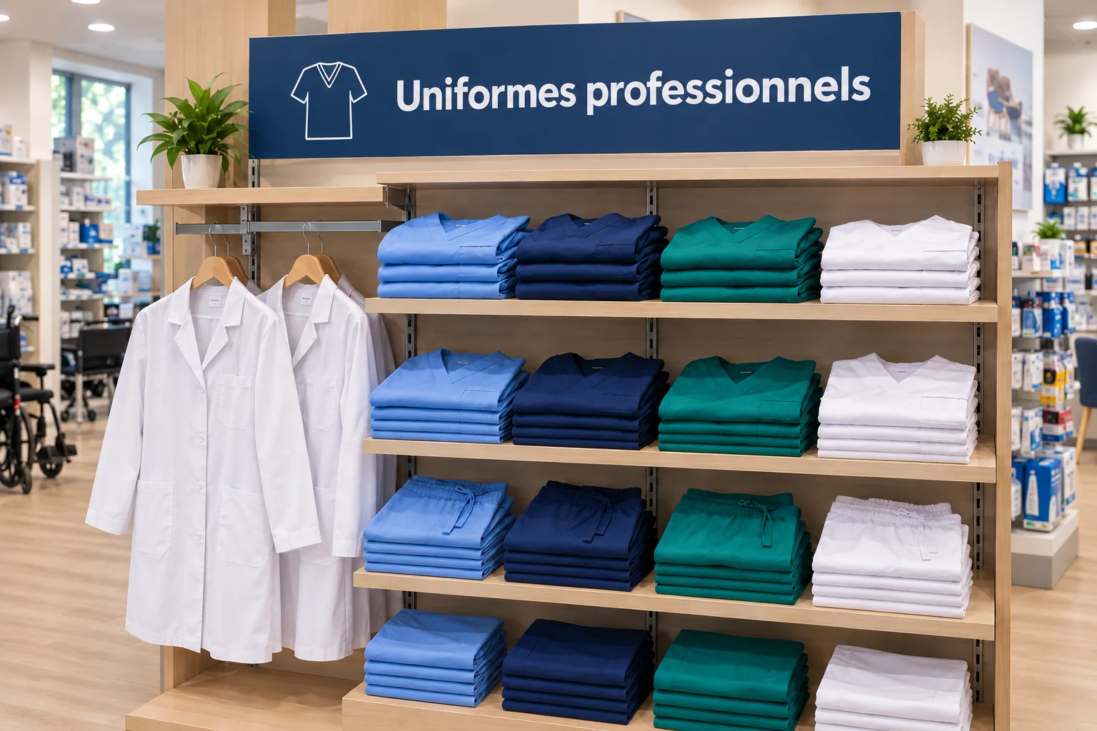 Rayon uniformes professionnels de santé
